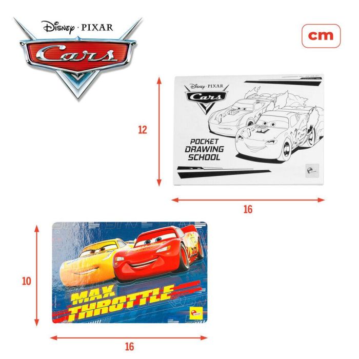 Mini escuela de dibujo Cars Disney Pixar 4 Mini escuela de dibujo Cars Disney Pixar 4