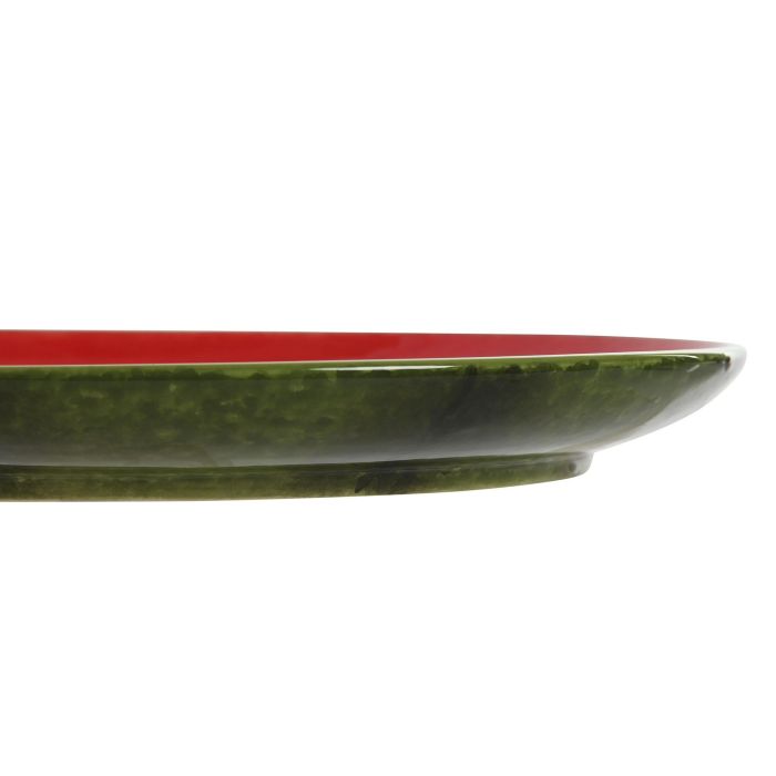 Plato Moderno DKD Home Decor Rojo Verde 27.5 x 3 x 27.5 cm (4 Unidades) 2 Plato Moderno DKD Home Decor Rojo Verde 27.5 x 3 x 27.5 cm (4 Unidades) 2
