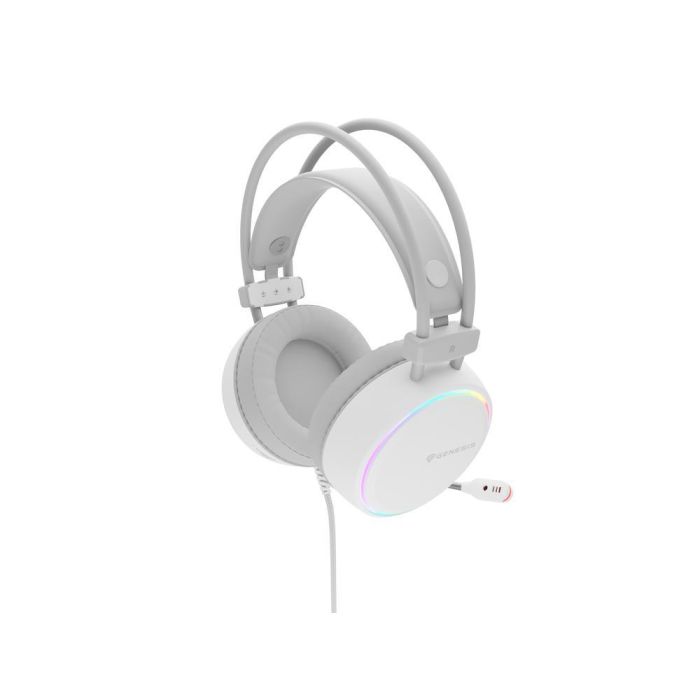 GENESIS Neon 613 Auriculares Alámbrico Diadema Juego USB Tipo A Blanco 2 GENESIS Neon 613 Auriculares Alámbrico Diadema Juego USB Tipo A Blanco 2