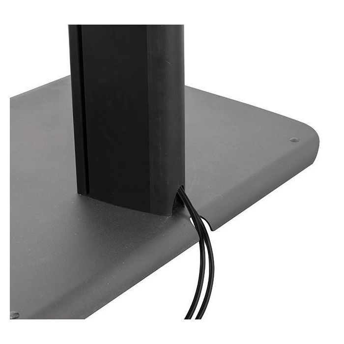 B-Tech BTF845 Soporte Universal Doble Pantalla para Videoconferencia, 1.8 m, 47" - 55", hasta 25 kg, VESA 600x400, Negro 2