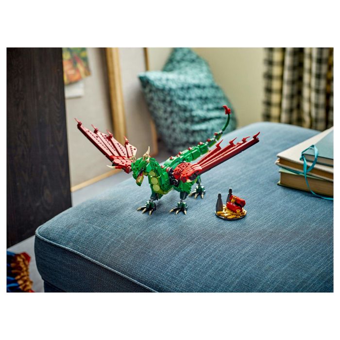 Lego Dragón Medieval 31161 Creator, Juego de Construcción, 3 Modelos en 1, Edad +9 Años