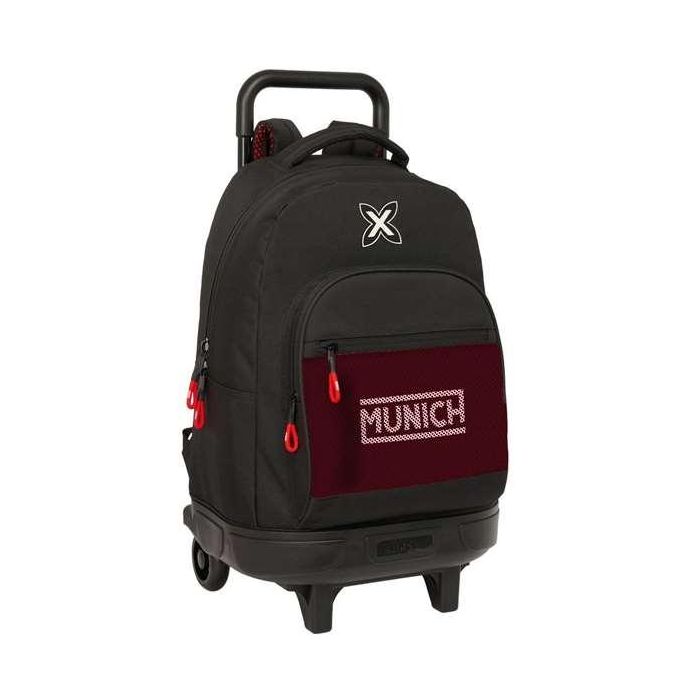 Mochila Safta Grande Con Ruedas Compact Extraible Munich Vulcan 450x330x220 mm Mochila Safta Grande Con Ruedas Compact Extraible Munich Vulcan 450x330x220 mm