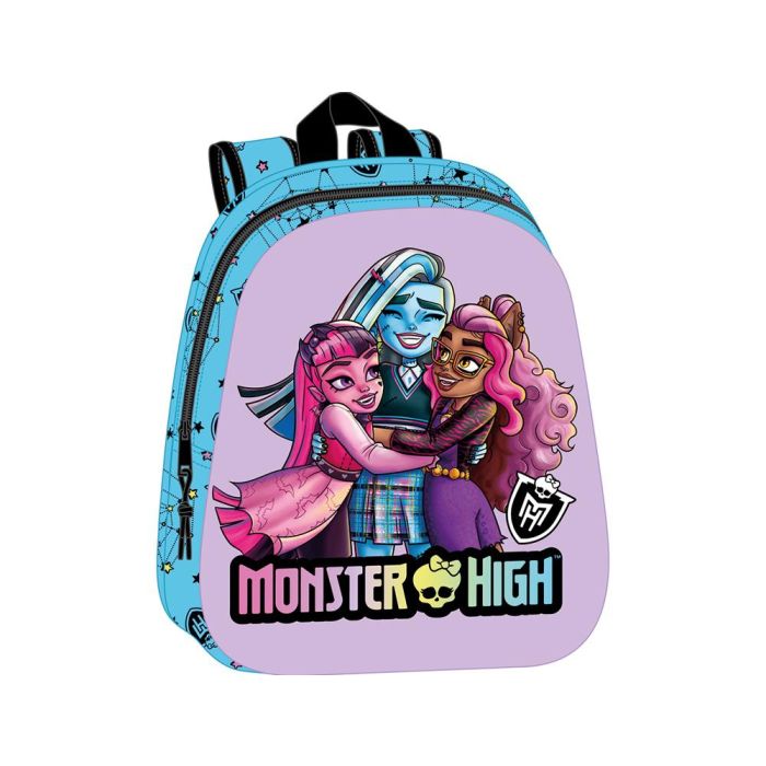 Safta Mochila 8,64 L Infantil 3D Monster High