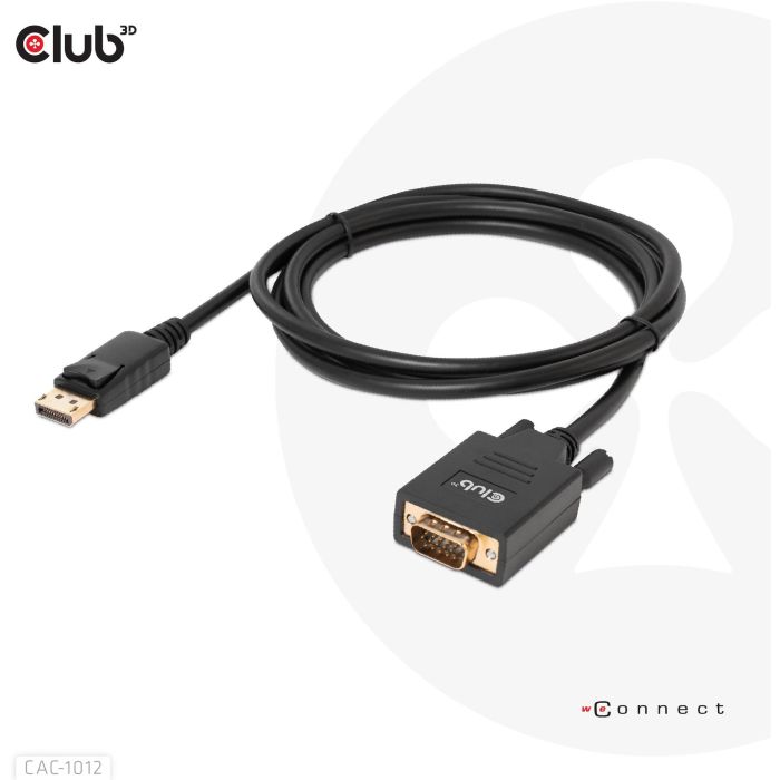 Club3D Kabel DisplayPort > VGA St/St 2m retail 5 Club3D Kabel DisplayPort > VGA St/St 2m retail 5