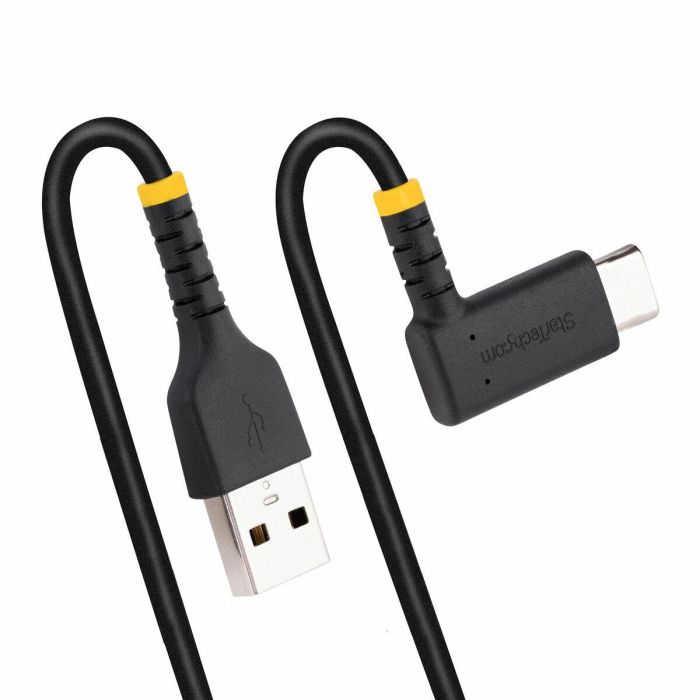 Cable USB-C a USB Startech R2ACR Negro 15 cm Cable USB-C a USB Startech R2ACR Negro 15 cm