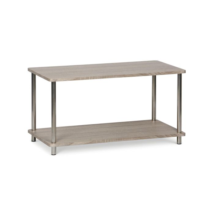 Inde Estanteria Madera-Acero 2 Niveles 42.5 cm x 4.5 cm x 92.5 cm 1 Inde Estanteria Madera-Acero 2 Niveles 42.5 cm x 4.5 cm x 92.5 cm 1