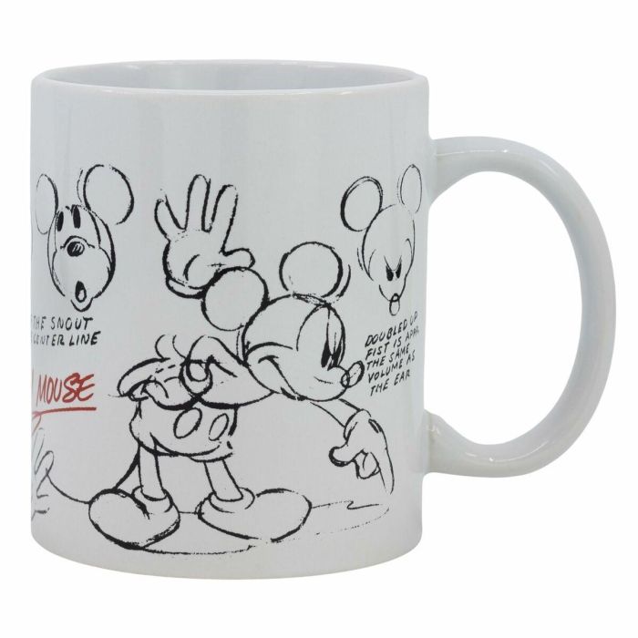 Taza ceramica 325 ml en caja regalo mickey mouse vintage young adult