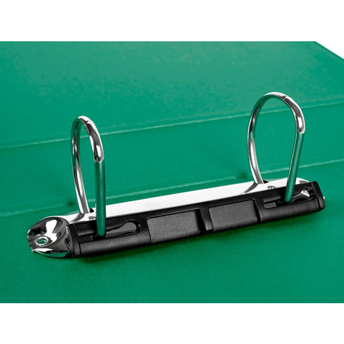 Liderpapel Módulo archivador 3 archivadores folio 2 anillas mixtas 40mm verde 6