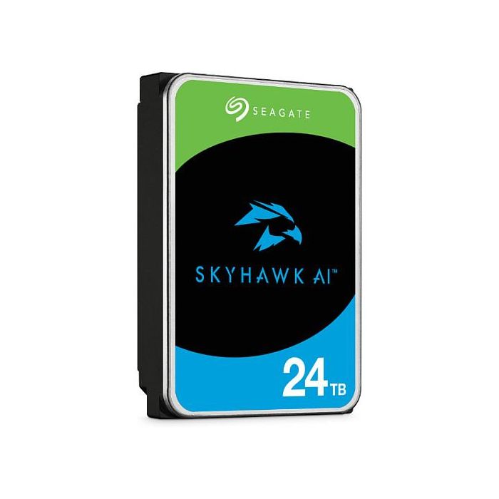 Seagate Skyhawk AI Surveillance Video Optimizado para IA 24TB HDD 7200 RPM SATA 6Gb/s 512MB CMR Helium 3.5" - ST??? 2