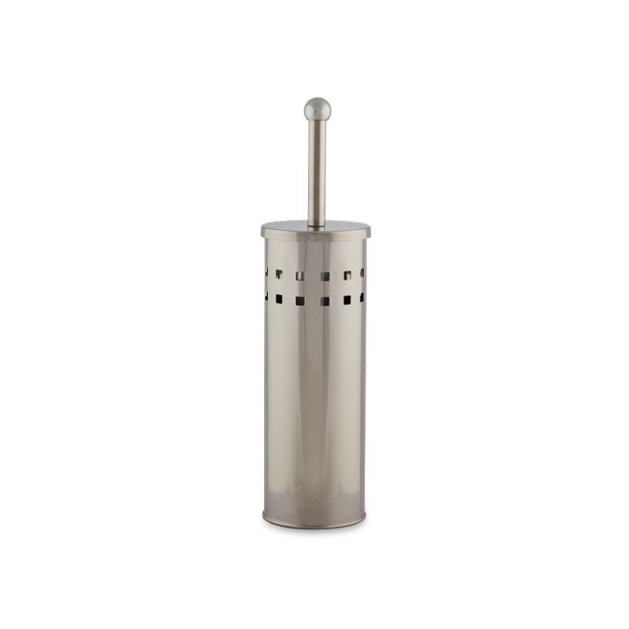 Escobillero de acero inoxidable Berilo 9.5x38.5x9.5 cm, color plata (12 Unidades) 1 Escobillero de acero inoxidable Berilo 9.5x38.5x9.5 cm, color plata (12 Unidades) 1