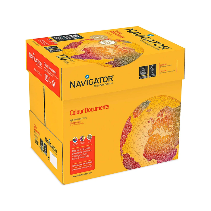 Navigator Papel A4 120 gr Color Documents - 250 Hojas Por Paquete 4