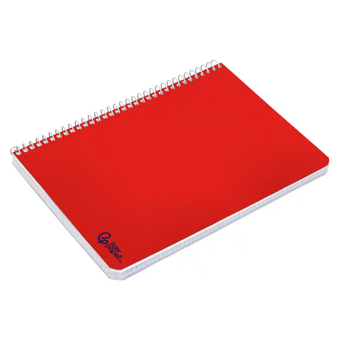 Liderpapel Cuaderno Espiral A5 Smart Tapa Blanda 80 Hojas 75gr Cuadro 3mm Margen Colores Surtidos 6
