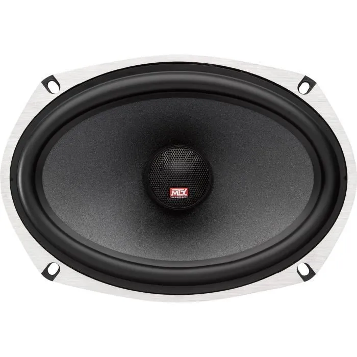 MTX Audio TX669C Altavoces Coaxiales 16x23cm 6x9 Pulgadas 2 Vías 120W RMS 4O Chasis Aluminio Tweeter Neodimio 3