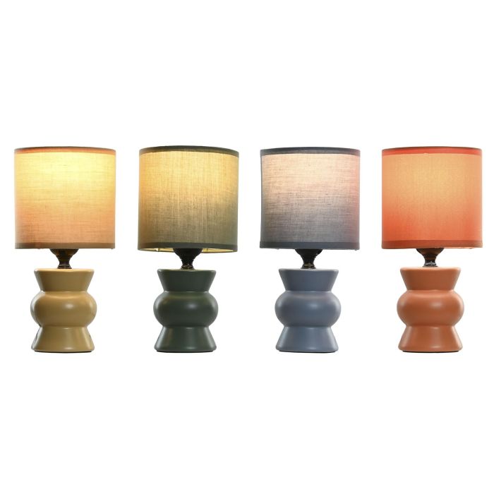 Lampara Sobremesa Urban DKD Home Decor Terracota Beige 12 x 25 x 12 cm (12 Unidades) 1 Lampara Sobremesa Urban DKD Home Decor Terracota Beige 12 x 25 x 12 cm (12 Unidades) 1