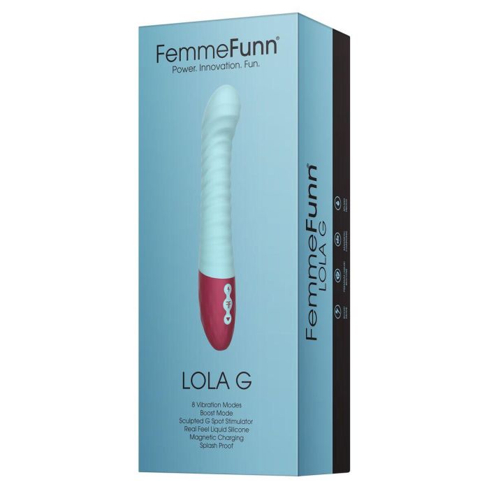 Vibrador Punto G FemmeFunn Azul 1