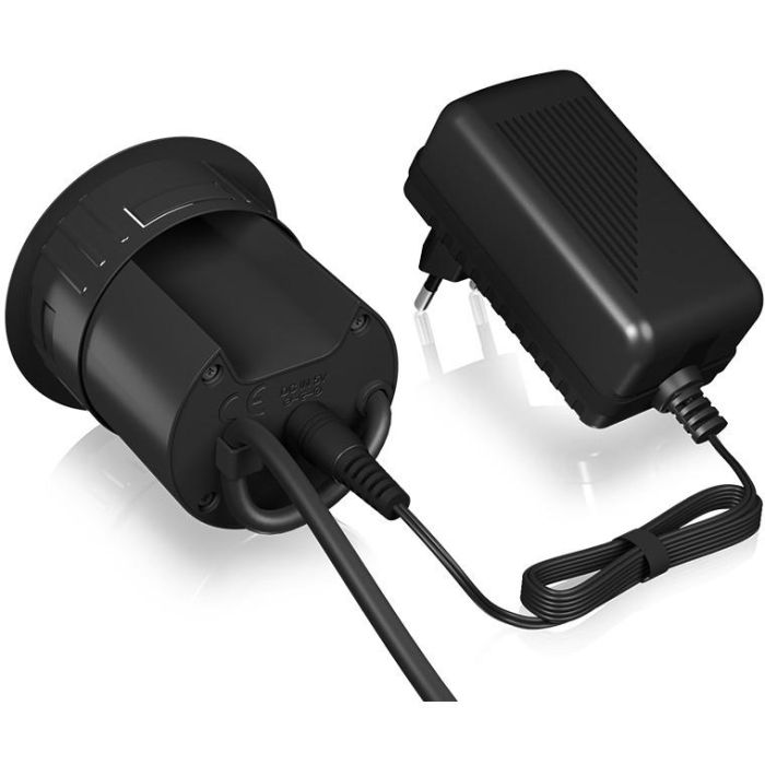 HUB Tisch-Hub mit 2 Kartenlesern. Ladefunktion und LED Anzeige ICY BOX 2