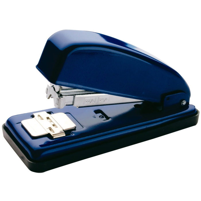 Grapadora Petrus 226 Azul Metálica Capacidad 30 Hojas Sobremesa 1
