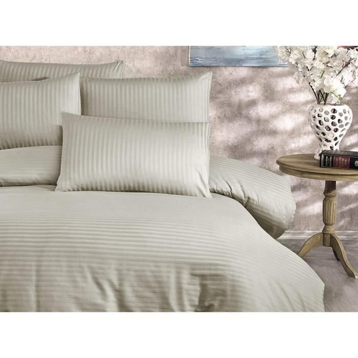 Juego de Cama ASI8683342999366 - 1 Funda Nórdica 220x240 cm + 2 Fundas de Almohada 60x60 cm - 80% Algodón, 20% Poliéster - Capuchino 2 Juego de Cama ASI8683342999366 - 1 Funda Nórdica 220x240 cm + 2 Fundas de Almohada 60x60 cm - 80% Algodón, 20% Poliéster - Capuchino 2