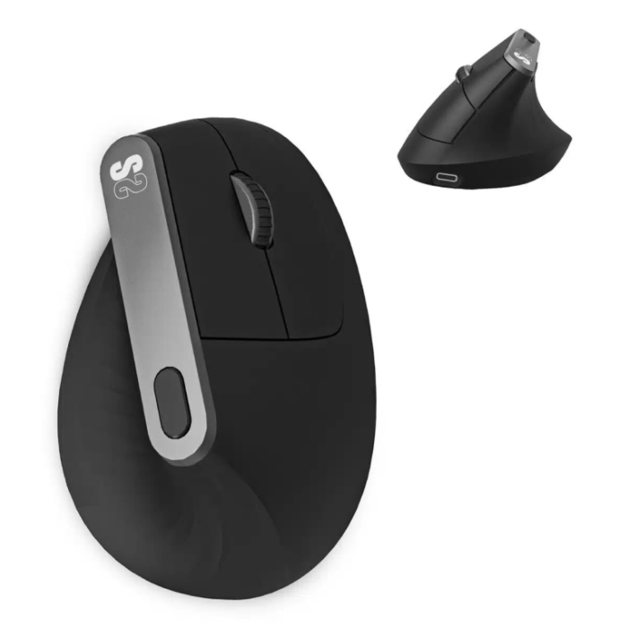 SUBBLIM SUBMO-EDNVW01 ratón Universal mano derecha Bluetooth + USB Type-C Óptico 4000 DPI SUBBLIM SUBMO-EDNVW01 ratón Universal mano derecha Bluetooth + USB Type-C Óptico 4000 DPI