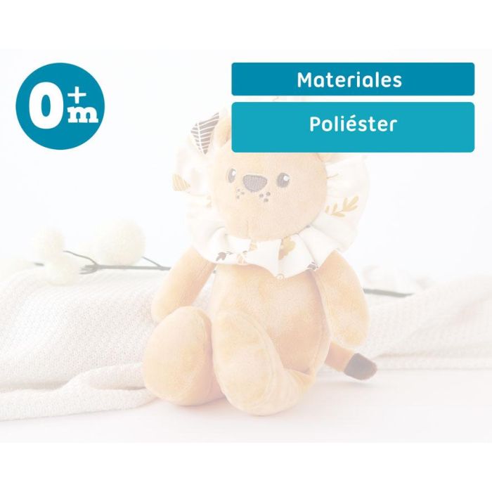 KioKids Peluche León Adorable Bebé Polyester Suave Regalo Tierno +0 Meses 5