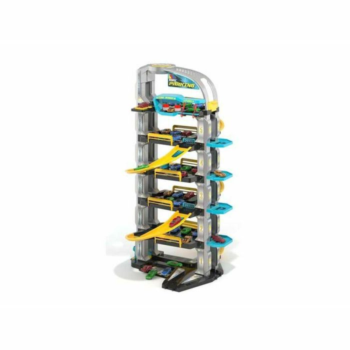 Parking future 6 plantas 152 cm con helipuerto y elevador automático 1