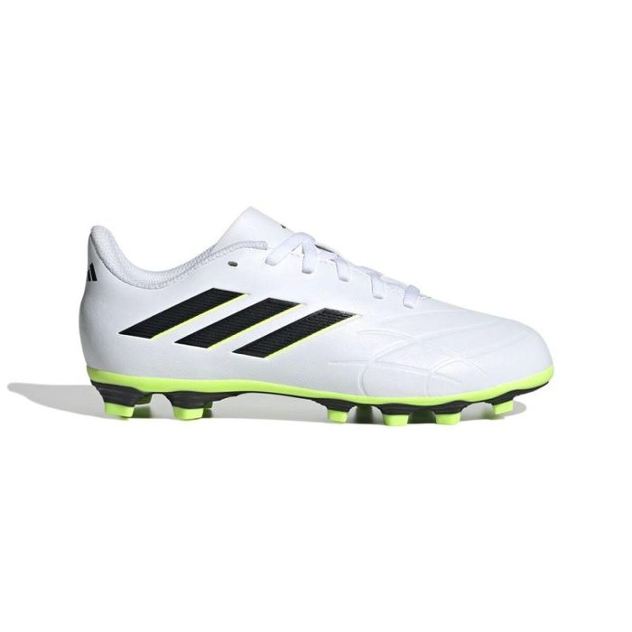 Botas de Fútbol para Niños Adidas Copa Pure.4 Fxg Blanco Botas de Fútbol para Niños Adidas Copa Pure.4 Fxg Blanco