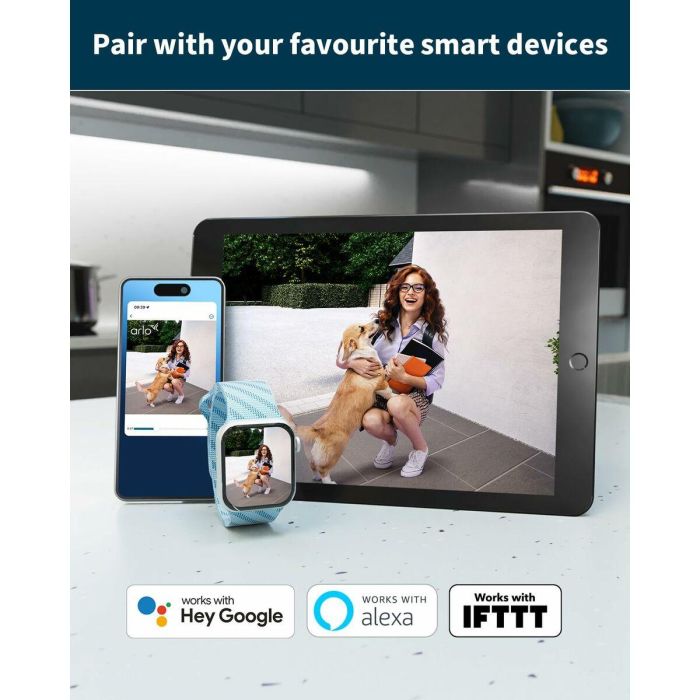 Arlo AAAOU33059 Pro 5 2K+ Cámara de Seguridad Conectada - 4 Cámaras - Visión Nocturna a Color - Wi-Fi Doble Banda 2 Arlo AAAOU33059 Pro 5 2K+ Cámara de Seguridad Conectada - 4 Cámaras - Visión Nocturna a Color - Wi-Fi Doble Banda 2