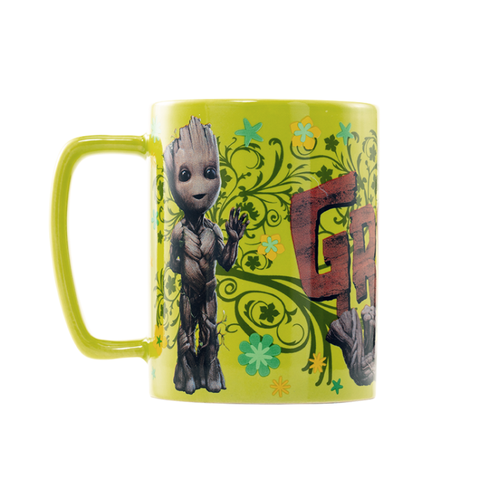 Taza funda de peluche Groot Guardianes de la Galaxia Marvel 440ml 2