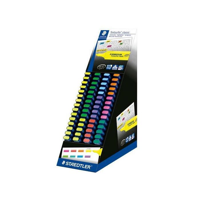 Staedtler Marcador Fluorescente Textsurfer Classic C-Surtidos Expositor 60 Ud Staedtler Marcador Fluorescente Textsurfer Classic C-Surtidos Expositor 60 Ud