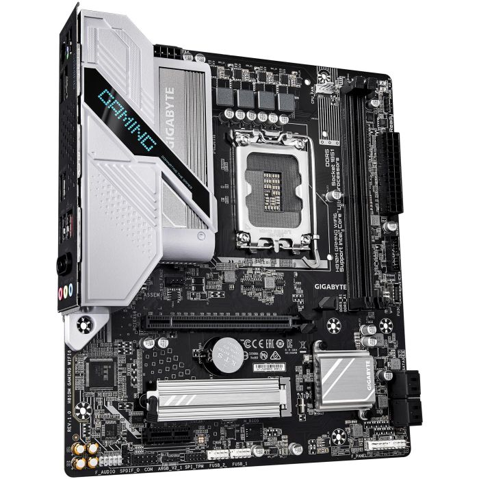 Gigabyte 9MH81MGMW-00-G10 Placa Base H810M GAMING para Intel LGA1851, Chipset H810, DDR5, Wi-Fi 6, Micro ATX 2 Gigabyte 9MH81MGMW-00-G10 Placa Base H810M GAMING para Intel LGA1851, Chipset H810, DDR5, Wi-Fi 6, Micro ATX 2