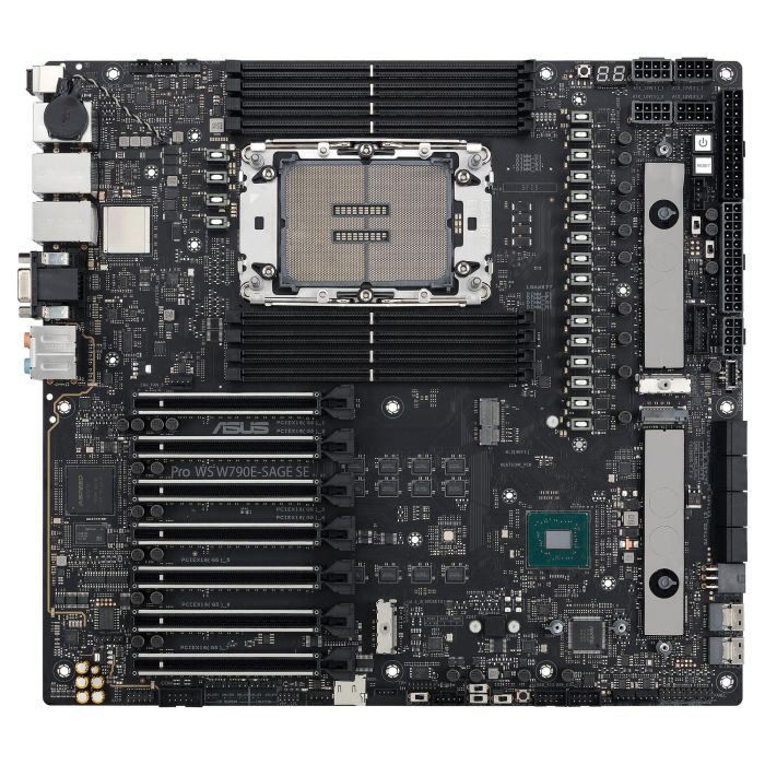 ASUS LGA4677 W790E-Sage SE Placa Base para Puesto de Trabajo Intel W790 DDR5 EEB