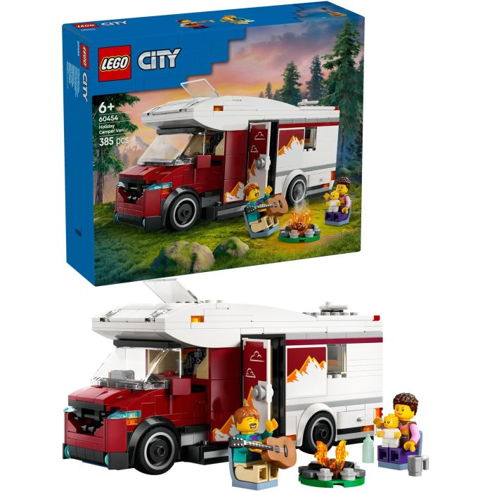 Lego Juego de Construcción Autocaravana Aventurera de Vacaciones City para Niños de 6+ Años 10 Lego Juego de Construcción Autocaravana Aventurera de Vacaciones City para Niños de 6+ Años 10