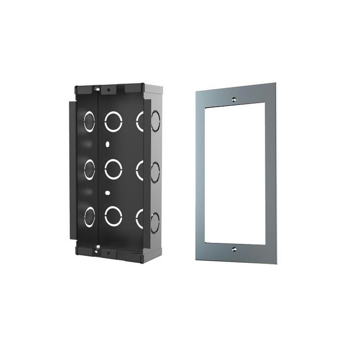 Fanvil EX102 Caja empotrada para videoportero i62/i63/i64. Aluminio SGCC, montaje en pared, color negro.