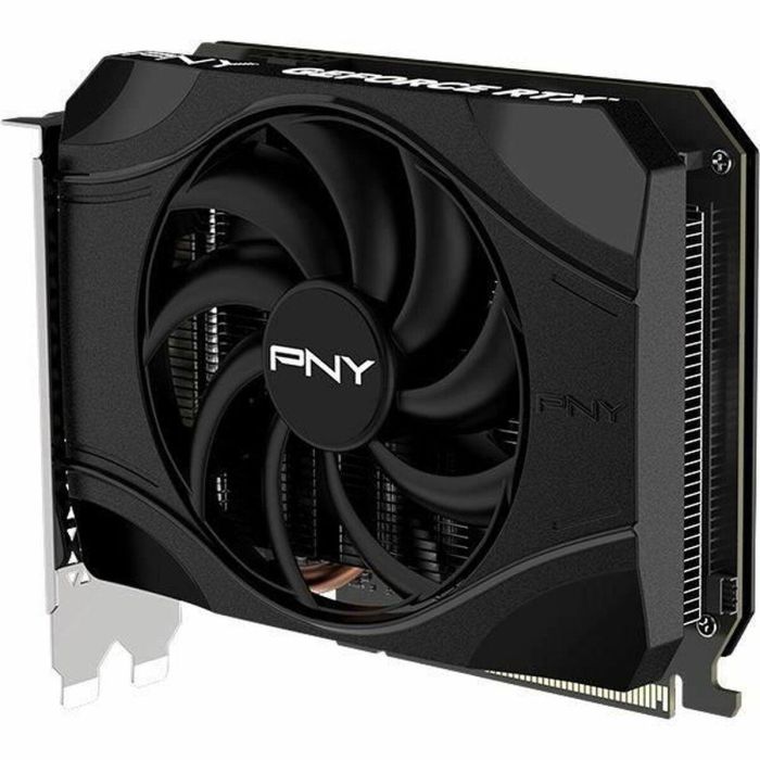 PNY GeForce RTX 5050 Tarjeta Gráfica - 8GB GDDR6 2560 Cores, 2572 MHz Boost, PCIe x8 5.0, 4x Pantallas (3x DisplayPort 2.1b, 1x HDMI 2.1b), Ventilador Activo