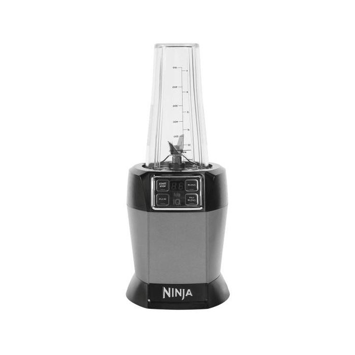 Ninja BN495EU Batidora de Vaso con Auto-iQ 1000W, 2 Vasos de 700ml para Llevar 5 Ninja BN495EU Batidora de Vaso con Auto-iQ 1000W, 2 Vasos de 700ml para Llevar 5