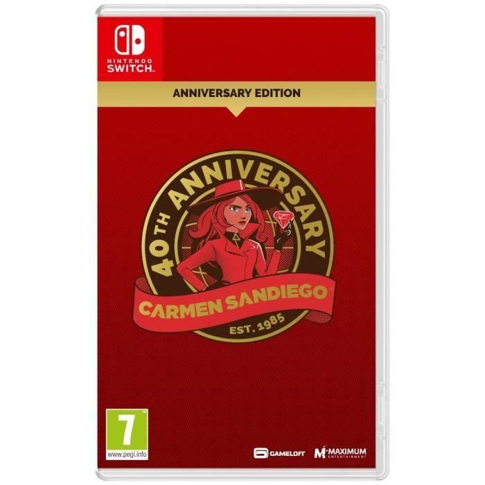 Just For Games JUS1736787709637 Carmen Sandiego Edición 40 Aniversario - Juego para Nintendo Switch 0 Just For Games JUS1736787709637 Carmen Sandiego Edición 40 Aniversario - Juego para Nintendo Switch 0