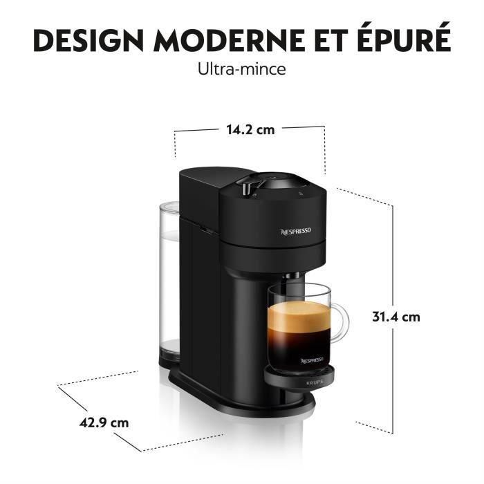 Nespresso Vertuo Next Black Mat 1,1L - Cafetera Krups YY4606FD 2 Nespresso Vertuo Next Black Mat 1,1L - Cafetera Krups YY4606FD 2