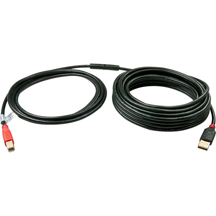 Lindy Cable Extensor Activo USB 2.0 15 Metros, Conexión Macho A a Macho B, hasta 480Mbps, para Impresoras 1