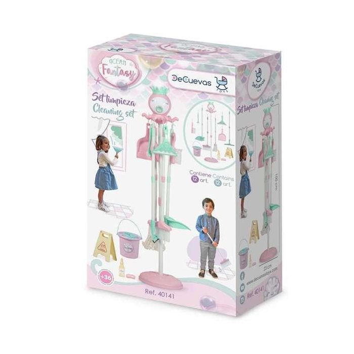 Set de Limpieza Decuevas Ocean Fantasy 12 Piezas Juguete 23 x 23 x 100 cm 4 Set de Limpieza Decuevas Ocean Fantasy 12 Piezas Juguete 23 x 23 x 100 cm 4