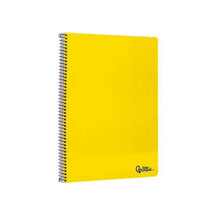 Cuaderno Espiral Liderpapel Din A4 Smart Tapa Blanda 80H 75 gr Pauta 2,5 mm Con Margen Color Amarillo 2 Cuaderno Espiral Liderpapel Din A4 Smart Tapa Blanda 80H 75 gr Pauta 2,5 mm Con Margen Color Amarillo 2