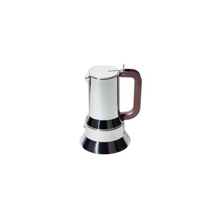 Alessi 9090/M Cafetera 10 Tazas Acero Inoxidable 18/10 Diseño Richard Sapper Apto para Inducción Alessi 9090/M Cafetera 10 Tazas Acero Inoxidable 18/10 Diseño Richard Sapper Apto para Inducción