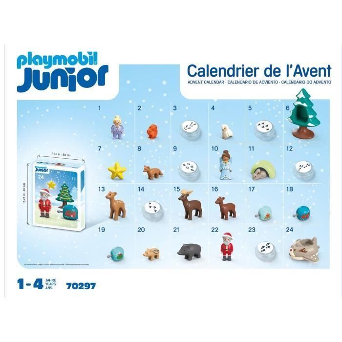 Playmobil Junior: Calendario Adviento Navidad En 3 Playmobil Junior: Calendario Adviento Navidad En 3