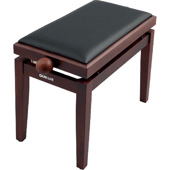 Banqueta Piano Deluxe Pb100 Madera - Nogal/Negra Mate 2 Banqueta Piano Deluxe Pb100 Madera - Nogal/Negra Mate 2