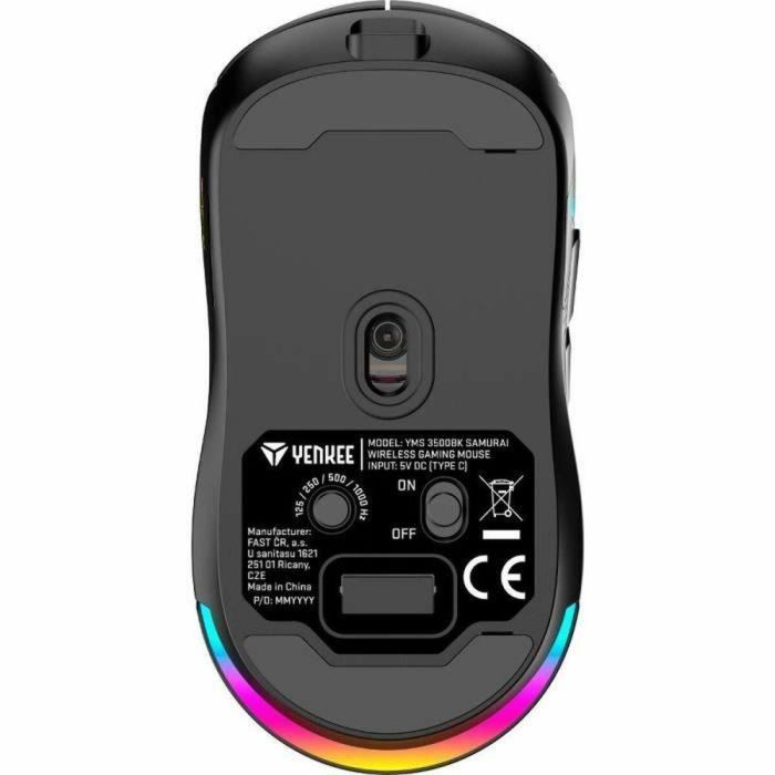 Yenkee YMS 3500BK Ratón inalámbrico para juegos SAMURAI 2
