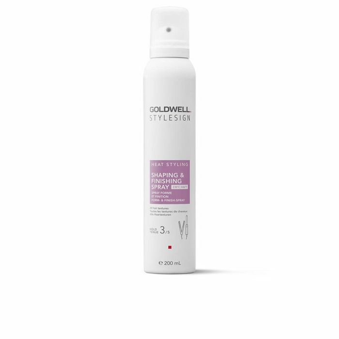 Goldwell STYLESIGN HEAT STYLING Spray Protector Térmico Pelo 230°C Anti-Encrespamiento Moldea y Finaliza 200ml