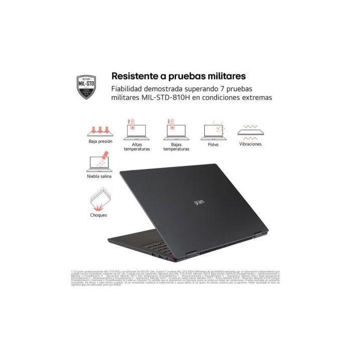 LG 16Z90TS-G.AU99B Ordenador Portátil Copilot+ PC Intel Core Ultra 9, 32 GB LPDDR5x-SDRAM, 1 TB SSD, Windows 11 Home Gris 3