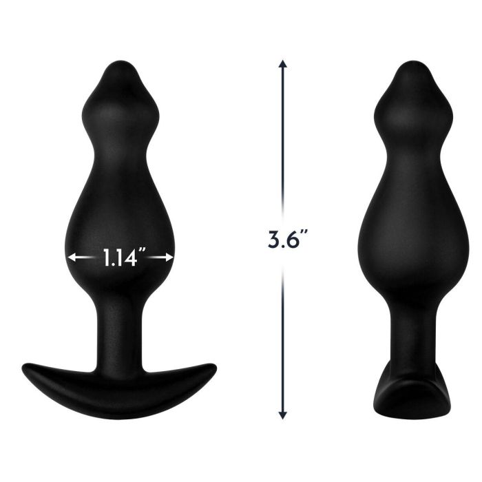 Plug Anal Forto Negro 3 Plug Anal Forto Negro 3