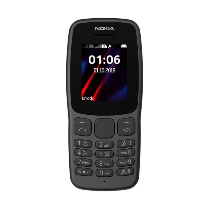 Smartphone Nokia 106 1,8" mediatek 6261d 4 MB Negro Smartphone Nokia 106 1,8" mediatek 6261d 4 MB Negro
