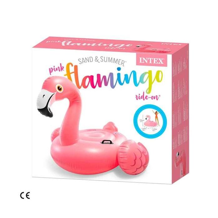 Figura hinchable flamingo 142x137x97 cm (+ 3 años) 4