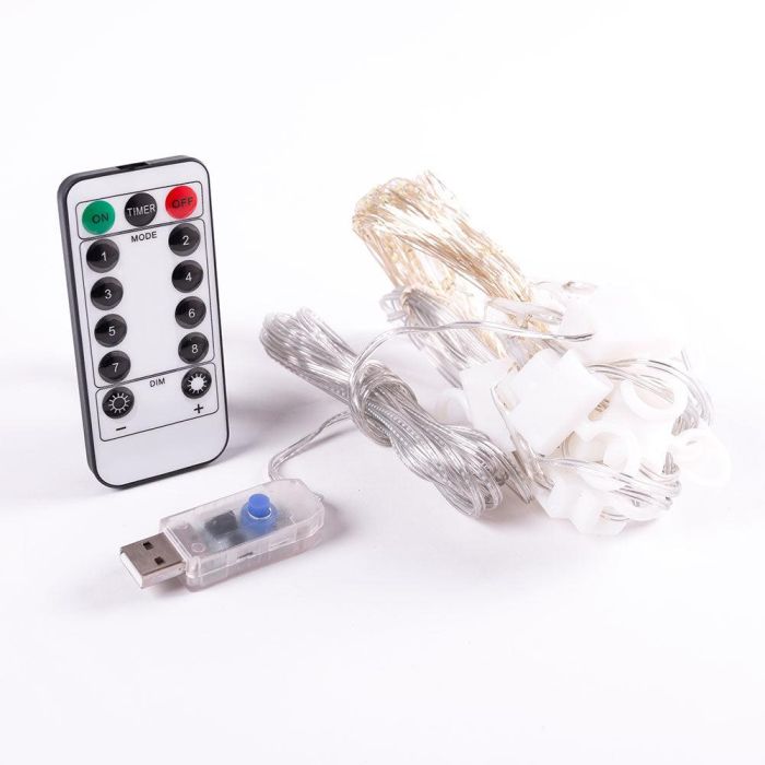 Guirnalda LED Interior 3x3M [HO-XMAS-003-IP20-3x3M-CW] 11